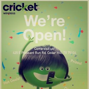 Cricket Wireless now open in Cedar Hill